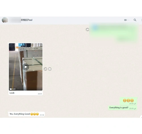 Pelanggan dari Argentina sangat puas dengan kertas stiker berperekat kami