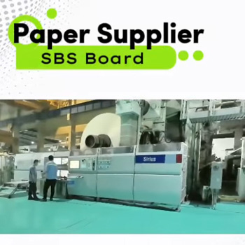 Papan SBS oleh kertas keemasan-terang, kuat, dan siap cetak