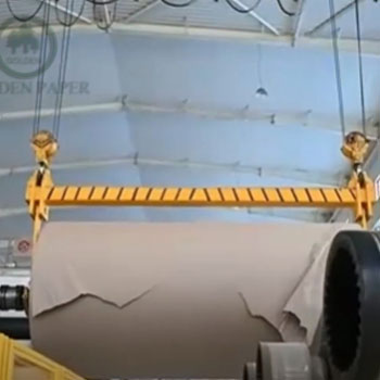 Papan Testliner Top putih untuk kemasan bergelombang berkualitas tinggi | Kertas emas