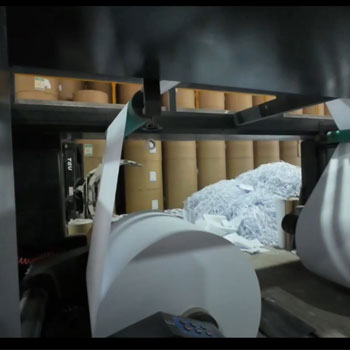 Diskon besar 54G 58g 70g Lwc kertas majalah iklan ringan kertas berlapis PE